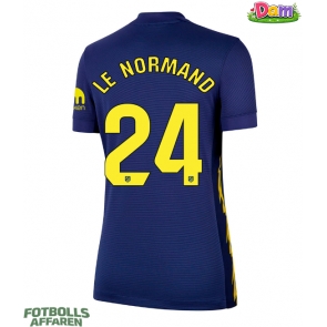 Atletico Madrid Robin Le Normand #24 Bortatröja Kvinnor 2025-26 Kortärmad